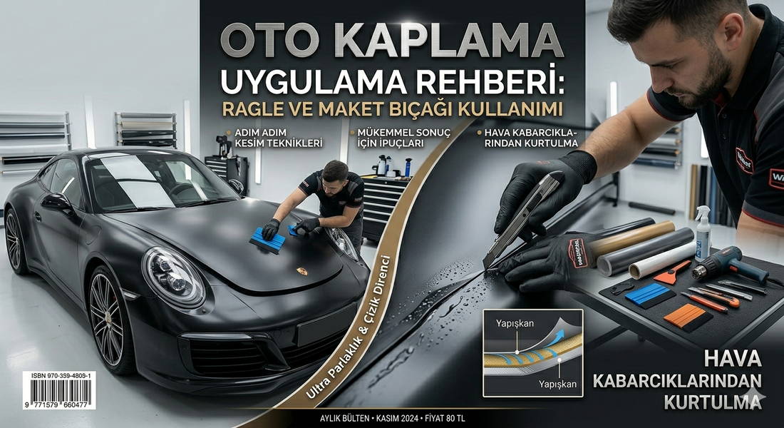 Oto Kaplama Uygulama Rehberi: Ragle ve Maket Bıçağı Kullanımı