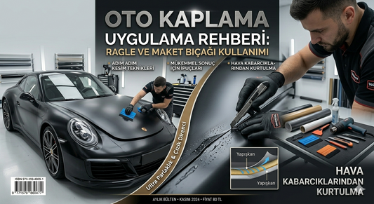 Oto Kaplama Uygulama Rehberi: Ragle ve Maket Bıçağı Kullanımı