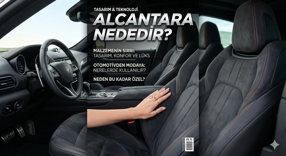 Alcantara Nedir? Araç İç Mekanlarında Neden Bu Kadar Premium Görünüyor?