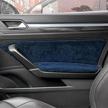 Alcantfabric Yapışkanlı Alcantara Kumaş Kaplama Lacivert