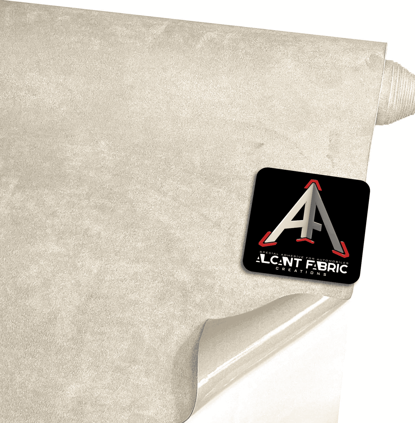 Alcantfabric Yapışkanlı Alcantara Kumaş Kaplama Bej