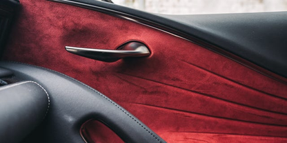 Alcantfabric Yapışkanlı Alcantara Kumaş Kaplama Bordo