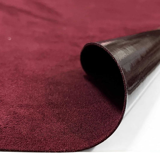 Alcantfabric Yapışkanlı Alcantara Kumaş Kaplama Bordo