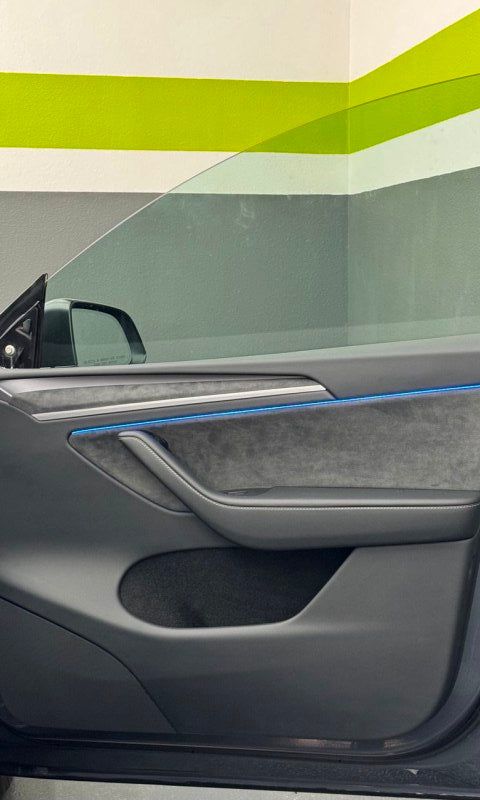 Esnek Gri Süet Oto Döşeme Yapışkansız Kumaş  2938 Basalt