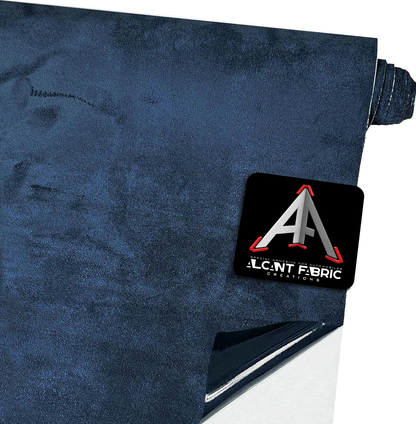Alcantfabric Yapışkanlı Alcantara Kumaş Kaplama Lacivert
