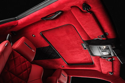 Alcantfabric Yapışkanlı Alcantara Kumaş Kaplama Kırmızı