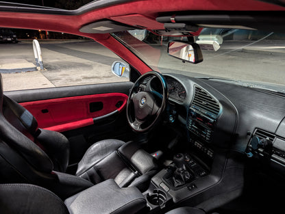 Alcantfabric Yapışkanlı Alcantara Kumaş Kaplama Kırmızı